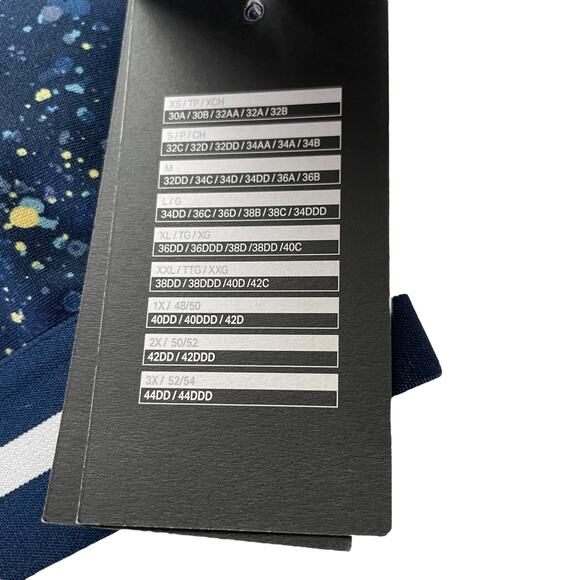 Under Armour Womens Sports Cross Back Bra Size XS Project Rock Compression Navy - Picture 8 of 10